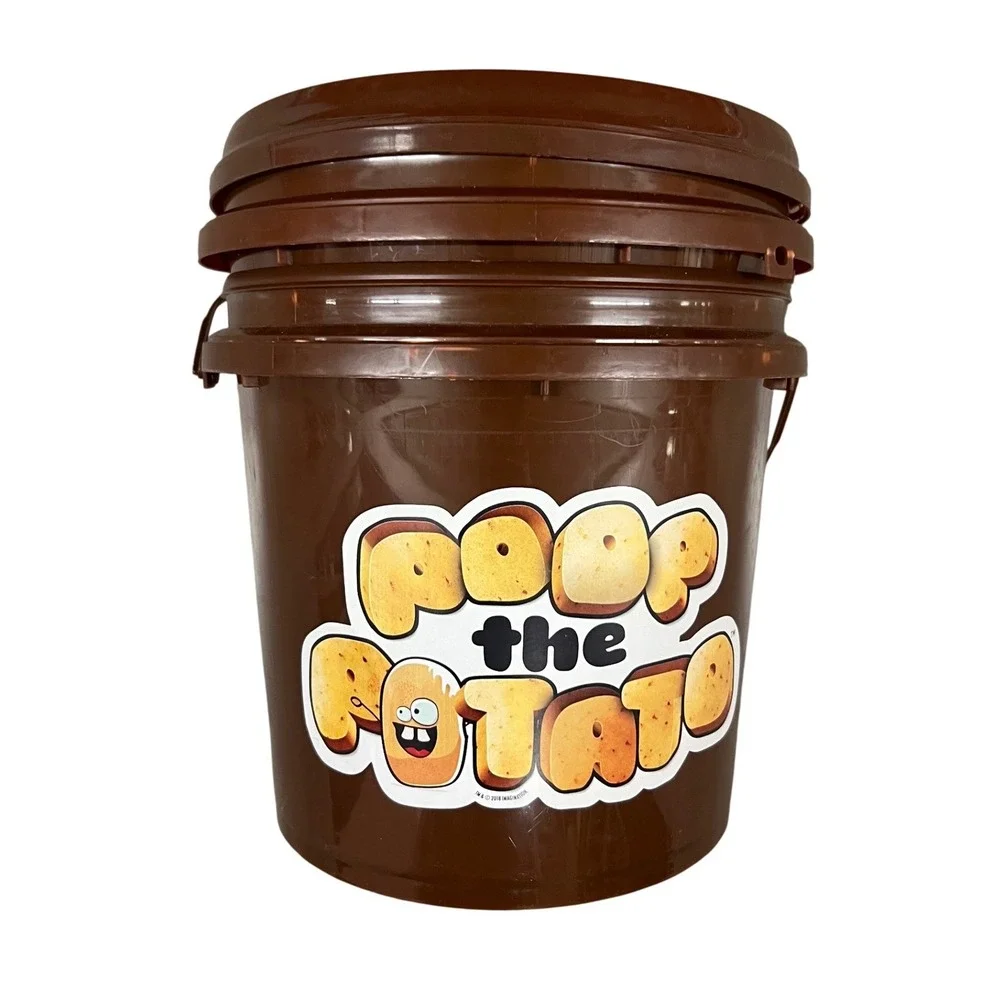 Poop the Potato Game Bucket Full Potato Family Fun Party Game